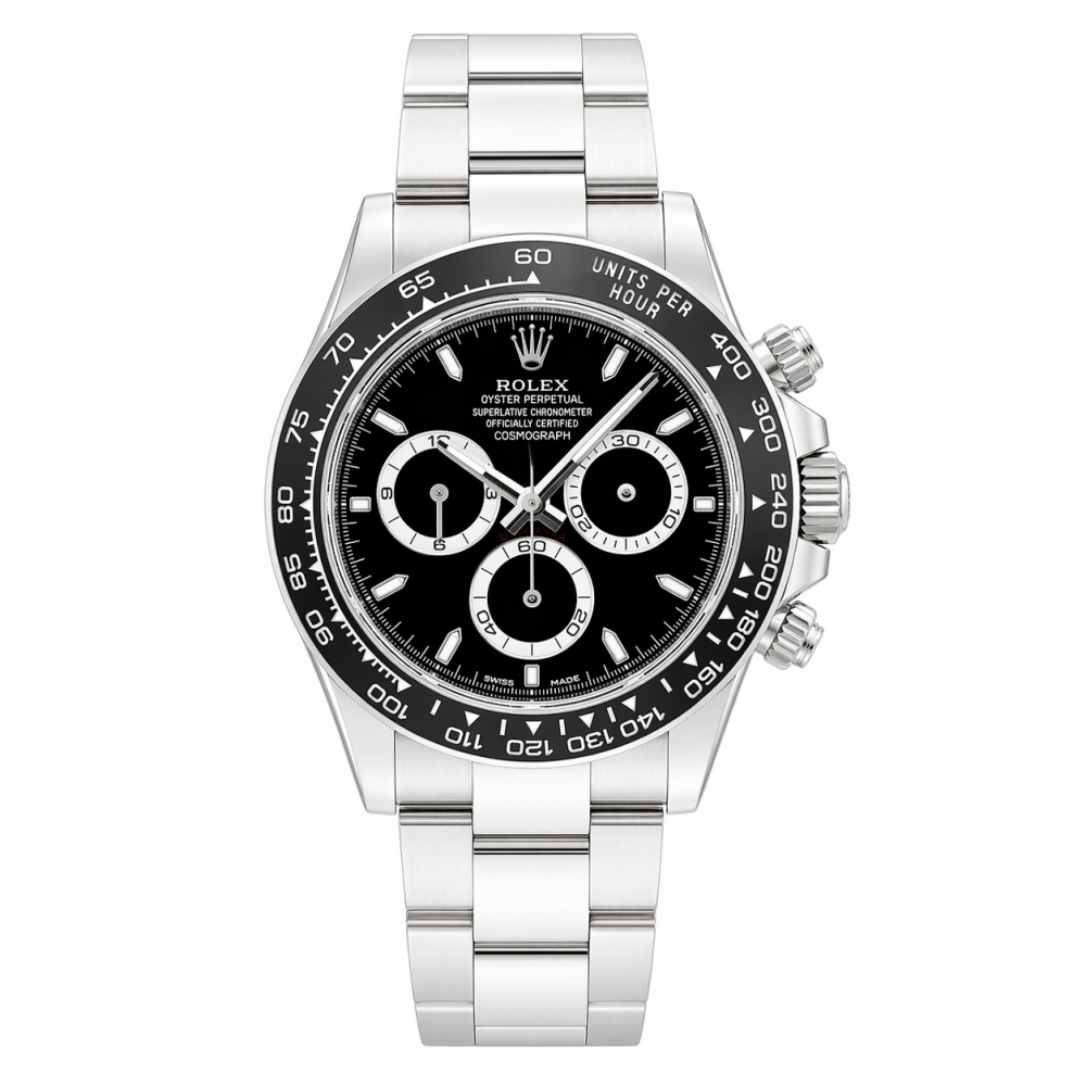 Rolex Daytona 40MM Black Dial 126500LN Stainless Steel Watch
